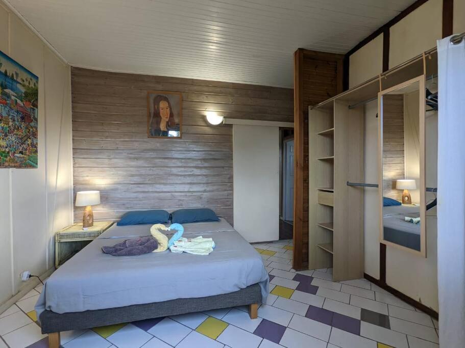 Charmante Villa Creole Climatisee, Jardin Tropical Et Piscine Prives Lamentin Buitenkant foto
